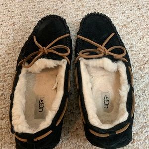 Ugg black slippers